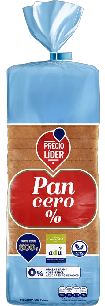 pan cero Precio lider